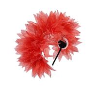 Eye-catching Tulle Headbands Mardi Gras Headwear for Girls Masquerade Hair Accessories Mardi Gras Flapper Headband