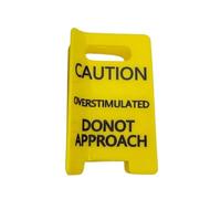 Eye Catching Yellow Hair Clip for Various HairType Caution Sign Ponytail Holder for Theme Event Gathering Clip for Party