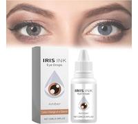 Eye Color Changing Drops,Change Eye Color Drops,Natural Eye Drops for Dry Eyes,IrisInk Eye Drops,Fancy Drops Change Your Eye Color,Lighten & Brighten Your Eye Color (Amber)