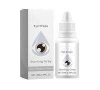 Eye Color Changing Drops, Color Changing Eye Drops, Advanced Eye Color Enhancing Drops, Change Eye Color, Natural Moisturising Eye Drops for Dry Eyes (Grey)