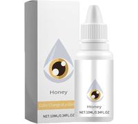 Eye Color Changing Drops, Color Changing Eye Drops, Advanced Eye Color Enhancing Drops, Fancy Eye Drops, Looking Tint & Brightening Formula for Instant Eye Refresh (Honey)