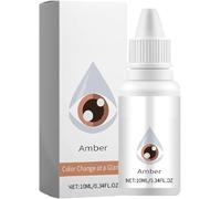 Eye Color Changing Drops, Color Changing Eye Drops, Advanced Eye Color Enhancing Drops, Fancy Eye Drops, Looking Tint & Brightening Formula for Instant Eye Refresh (Amber)