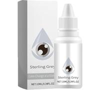 Eye Color Changing Drops, Color Changing Eye Drops, Advanced Eye Color Enhancing Drops, Fancy Eye Drops, Looking Tint & Brightening Formula for Instant Eye Refresh (Grey)