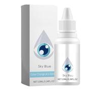 Eye Color Changing Drops Fancy Eye Drops Advanced Lighten Eyes Liquid (Blue) (A)