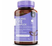Natural Eye Complex - Lutein Zeaxanthin Bilberry Zinc Vitamins A, B12 Eye Health