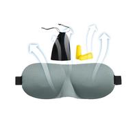 Eye Cover - Breathable Nighttime Blackout Night Blindfold | Light Blocking Night Cover for Sleeping,for Home Travel Airplane Yoga Nap Relaxation Rest