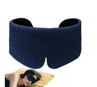Eye Cover for Sleeping - Adjustable Night Mask, Ultra Soft Elastic Plaster | Light Blocker for Travel for Restful Sleep, Compact Comfort Mask for Airplane Naps, Meditation,