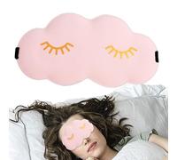 Eye Cover for Sleeping, Blind Pleats for Sleeping - Cloud Shape Foam Blind Pleats for Sleeping, Ergonomic Sleep Bandage with Adjustable Button, Multifunctional Case for Sleeping