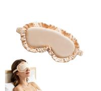 Eye Cover for Sleeping, Opaque, Pressure-Free, with Adjustable Elastic Band, Imitation Silk, Opaque for Students, Adults, Women, Naps, Travel, Home