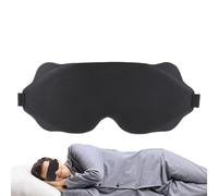 Eye Cover Sleep - Travel Sleeping, Breathable Blindfold Aid | Heavy Duty Nighttime Relaxation Comfort Home Nap Airplane Rest Soft Adjustable Lightweight Accessory Usage Scenario