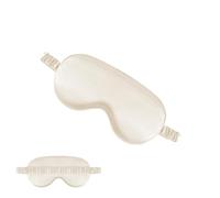 Eye Covers for Sleep - 8.07 x 3.74 Inch Blackout Night Binding Bandage, Lyschade, Double-Sided Silk Sleeping with Elastic Band, Soft Breathable, Light Blocking Eye Cover for Home