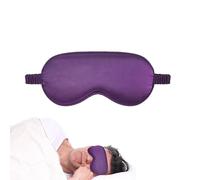 Eye Covers for Sleep - 8.07x3.74 Inches Blackout Night Blindfold Travel Eyeshade | Double-Sided Silk Sleep with Elastic Band | Soft Breathable Light-Blocking Eye Cover for Home Office Plane Train