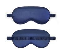Eye Covers for Sleep - Nighttime blackouts Mask, Light Blocking Eye Shade | Smooth Comfortable Blindfold for Flights, Meditation, Offices, Home Rest, Adjustable Elastic Strap, Soft Fabric Cover