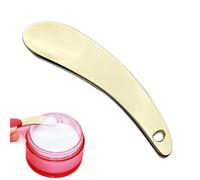 Eye Cream Applicator Eco-Friendly Zinc Alloy Small Makeup Spatula | Tooth Spoon Shaped Small Travel Portable Reusable Everyday Beauty Skincare Facial Tool for Under Eye Lotion Makeup