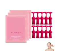 Eye Cream for Dark Circles, Dark Circles Under Eye Remover, Anti Aging Care Serum with Hyaluronic Acid, Night Care Reduce Wrinkles and Fine Lines, for All Skin Types (10ml, 3PC)