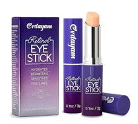 Eye Cream Stick Against Dark Circles & Puffiness Under Eye Balm Stick with Caffeine Eye Brightener for Eye Bags, Wrinkles, Fine Lines, Pack of 2