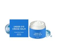 Eye Cream,Under Eye Crease Proof Balm,Depuffs Deeply Hydrates the Skin,Reduces Puffiness Brightens Dark Circles Long-Lasting Makeup Prep For Concealer Application 30g