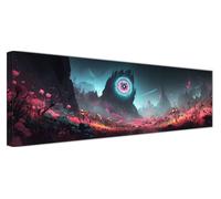 Eye Diamond Art, Diamond Painting Fantasy, 5D Round Full Drill Crystal Art Kits for Beginner, DIY Rhinestone Embroidery Mosaic Kits for Adults for Home Wall Room Decor, Large Canvas 120x40cm F1-492