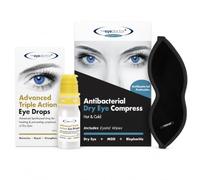 Eye Doctor Dry Eye Kit, Heated Compress and Lipid Relief Drops, Bundle