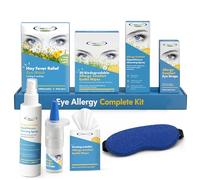Eye Doctor Hayfever Kit, Cooling Mask Wipes Spray and Allergy Drops, Relief