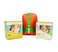 Eye Doctor Junior Kids Heated Eye Mask and 20 Eyelid Wipes Kit, Sore Eyes