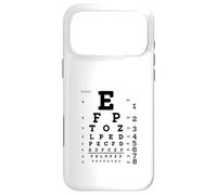 Eye Doctor Optometrist Ophthalmologist Seeing Eye Chart Case for iPhone 17 Pro Max
