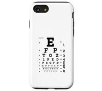 Eye Doctor Optometrist Ophthalmologist Seeing Eye Chart Case for iPhone SE (2020) / 7/8