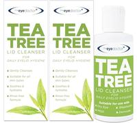 Eye Doctor Tea Tree Eyelid Cleanser Twin Pack, Micellar Lid Wash, 2 x 100ml