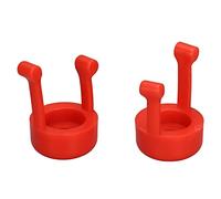 Eye Drop Dispenser, 2 Pack Eye Drop Guide Autodrop Eye Guide Hygienic Portable Silicone Eye Drop Bottle Auxiliary Holder Dropper Aid Tool Fall Into Your Eyes Without Fight