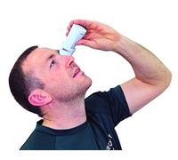 Aidapt Eye Drop Dispenser - Stops blinking & prevents fluid waste - Fits standard bottles - Blue