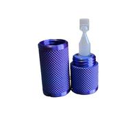 Eye Drop Vial Holder & Pocket Carry Case - Holds One (1) Single-Use Eye Drop Vial - Great for carring in Pocket, Purse/Clutch, School Bag - Znet3D (Blue/Purple)