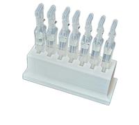Eye Drop Vials Holder & Storage - Single-Use Disposable Eye Drop Vials - Upgraded Version w/More Slot Space - Znet3D (White)