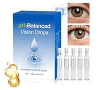 Eye Drops - 10 Pieces Cooling Solution | Hydrating Drops | Refreshing Moisture Relief for Seasonal Changes | Portable Eye Care Ideal for Home, Work, Travel, Study, Reading, Long Meetings