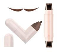 Eye End Wing Stamp - Makeup Winged Eye End Stamp with 2 Tips - Precise Stencil Daily Quick-Drying Cosmetics Waterproof for Beginners, Professionals