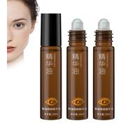 Eye Essential Oil with Vitamin E, Time Eraser Roller Ball, 360° Reduce Wrinkles, Puffiness, Dark Circles, Bags Under Eyes