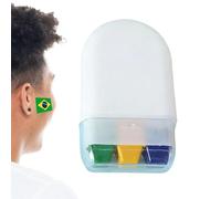 Eye Face Paint Sticks | Waterproof Portable Washable Colored Makeup | Football Face Paint - for Baseball Soccer Outdoor Indoor Party Game Gathering Event Girls