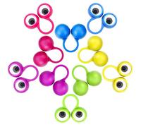 Eye Finger Puppets,30 Pack Finger Spies 5 Colors Eyeball Ring Eye Ring Toys Perfect for Kids Goodie Bags,Halloween Party Favors,Pinata Filler or Birthday Present