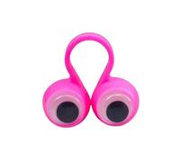 Eye Finger Puppets Set - Wiggly Eyeball Ring Toys for Kids, Funny Moving Eye Party Favours, Classroom Rewards, Storytelling Props & Sensory Play (Multi-Colour)