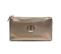 Eye Footwear Women's Long & Son By Eye Small Clutch, Wristlet, Shoulder,Cross-Body Bags 3141 (Silver Gunmetal)