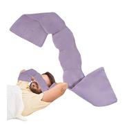 Eye for Deep Sleep, Light-Blocking, Cotton Materia, Illed with Glass Beads, Relieves Eye Fatigue, Take Anywhere, for Camping, Hotel, Nap, Traveling, Travel, Train