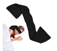 Eye for Deep Sleep, Light-Blocking, Cotton Materia, Illed with Glass Beads, Relieves Eye Fatigue, Take Anywhere, for Camping, Hotel, Nap, Traveling, Travel, Train