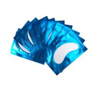 Eye Gel Pads 50 Pairs Eyelash Extension Under Eye Gel Pads Lint Free Eye Patches Eye Mask Beauty Tool Collagen Hydrogel Under Eye Patch (Blue)