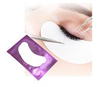 Eye Gel Pads 50 Pairs Eyelash Extension Under Eye Gel Pads Lint Free Eye Patches Eye Mask Beauty Tool Collagen Hydrogel Under Eye Patch (Purple)