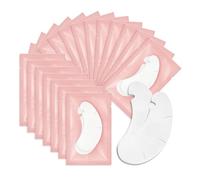 Eye Gel Pads 50 Pairs Eyelash Lash Extension Under Eye Patches Under Eye Gel Collagen Under Eye Pads for Eyelash Perming Tinting Pro Salon and Individual Eyelash Extension (Pink)