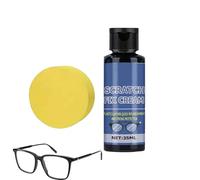 Eye Glasses Scratch Repair - 35ml Fast Acting Compound Cleaner, Lens Scratch Remover with Sponge for Eye Glasses, Window Screen, Phone, Watch, Sunglasses, Camera, and Mirror Surfaces