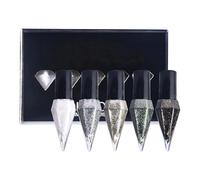 Eye Glitter Liner Set - 5 Color Shimmer Liquid Eyeshadow Pen | Long Lasting Makeup Kit Waterproof Glitter Eyeliner for Party Stage, Dating, Travel, Vacation or Streetwear Pub Use