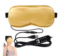 Eye Heating Pad - Adjustable Electric Patch, Warm Compress | Portable Temperature Regulated Mask Designed To Reduce Dry Eye Symptoms And Tension With Comfortable Fit During Screen Time, Meditation