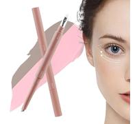 Eye Highlighter | Two-color Silkworm Eye Highlighting Stick,2.5g Correct Dark Circles Eyeshadow for Women Face Travel Youth Girl Birthday Party