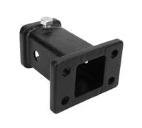 Eye Hook Cover 2in Trailer Hitch Receiver Adapter Bolt On Receiver Tube Hook Base Universal For Pickup Trucks