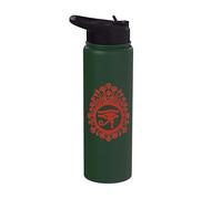 Eye Horus Egyptian Lotus Symbol Stainless Steel Insulated Water Bottle